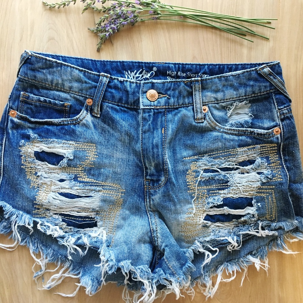 NWOT Mossimo High Rise Denim Shorts